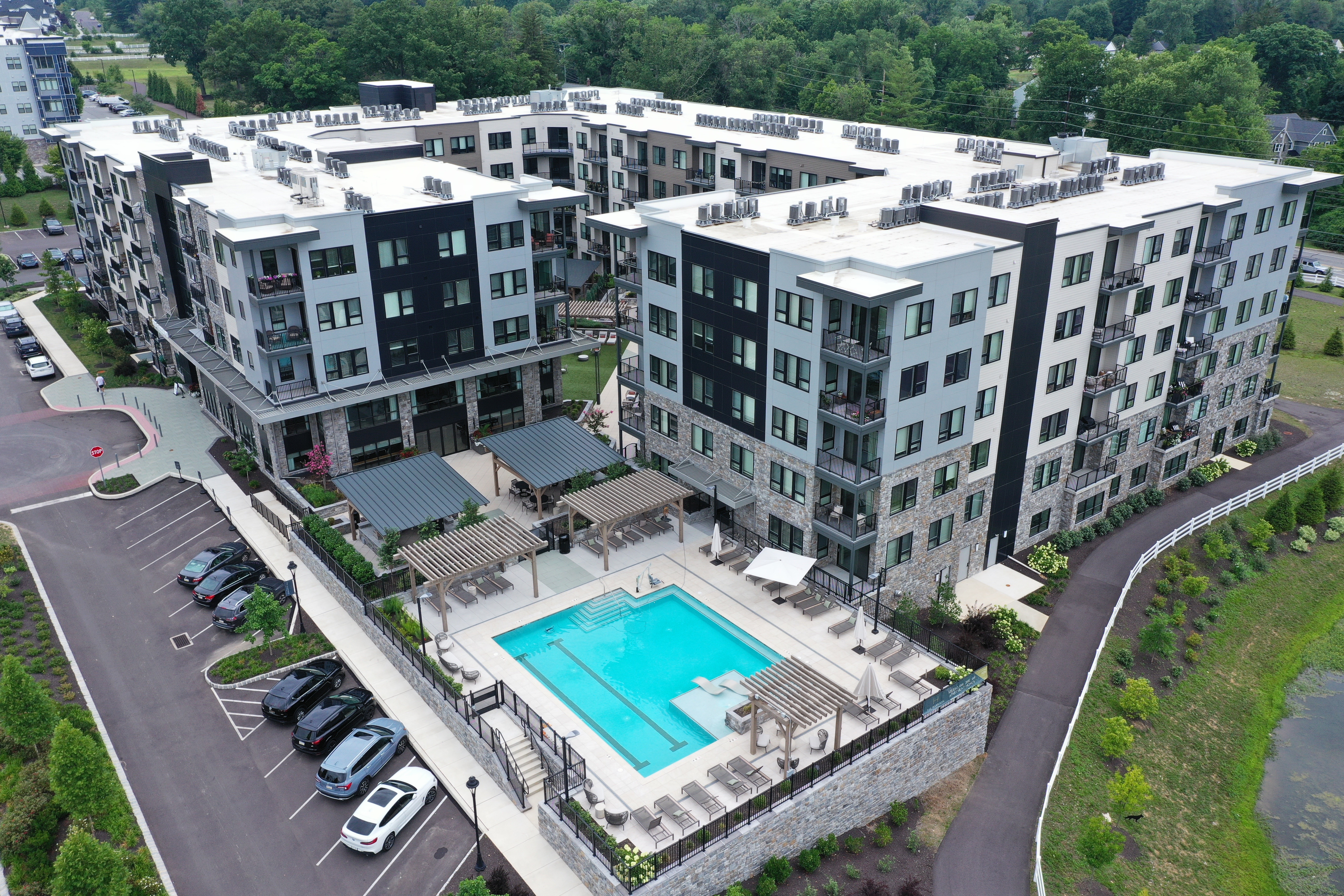 The Crossings at Conestoga Creek aerial view